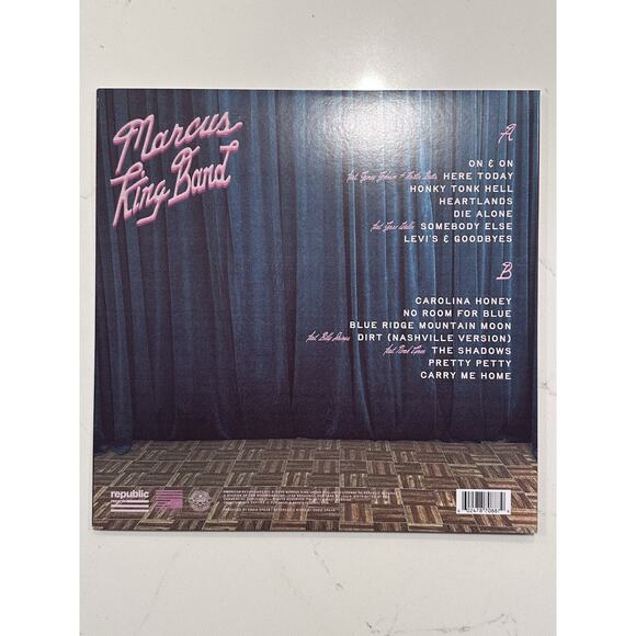 SIGNED COVER - Marcus King - Darling Blue - Denim Blue Vinyl AUTOGRAPHED - Picture 6 of 7